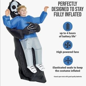 Inflatable Halloween Costume “grim reaper”
